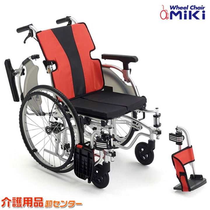 楽天市場】車椅子 軽量 折り畳み 【MiKi/ミキ MEFシリーズ MEF-22 