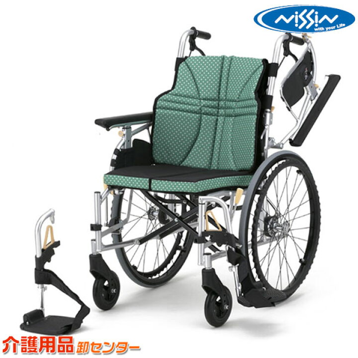 楽天市場】車椅子 折り畳み 【日進医療器 ウルトラシリーズ 多機能型自 
