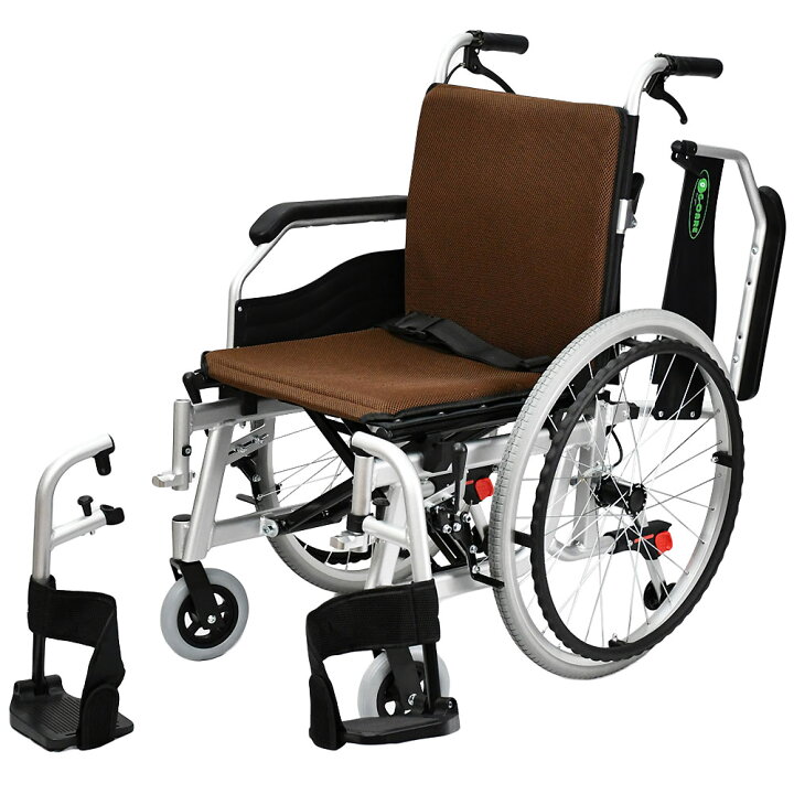 楽天市場】車椅子 軽量 折り畳み【G-CARE 自走式アルミ製多機能タイプ 