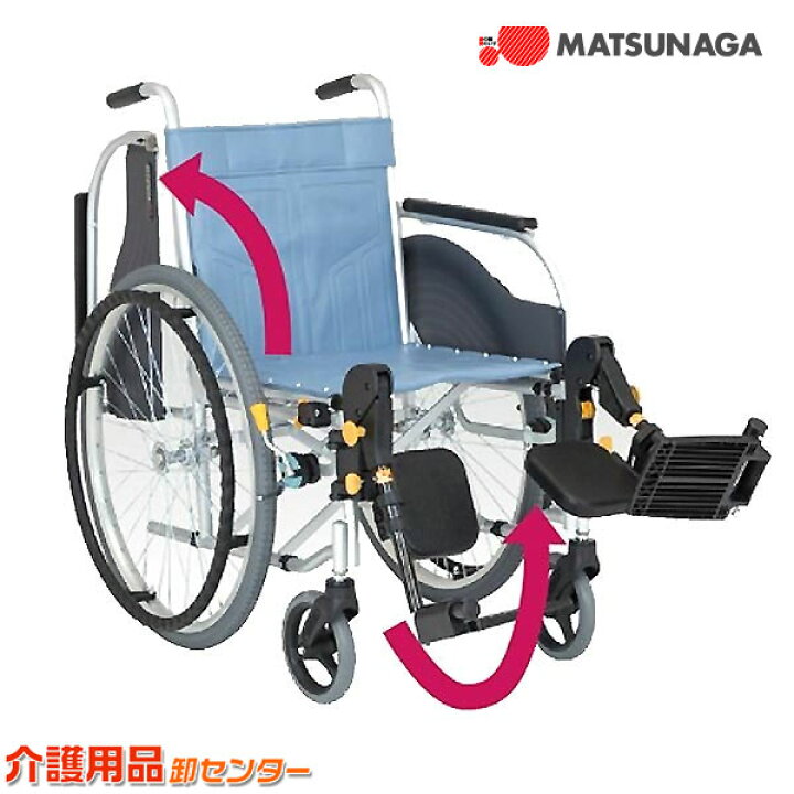 楽天市場】車椅子 折り畳み 【松永製作所 CM-251HBｰSE】 自走式 車いす 