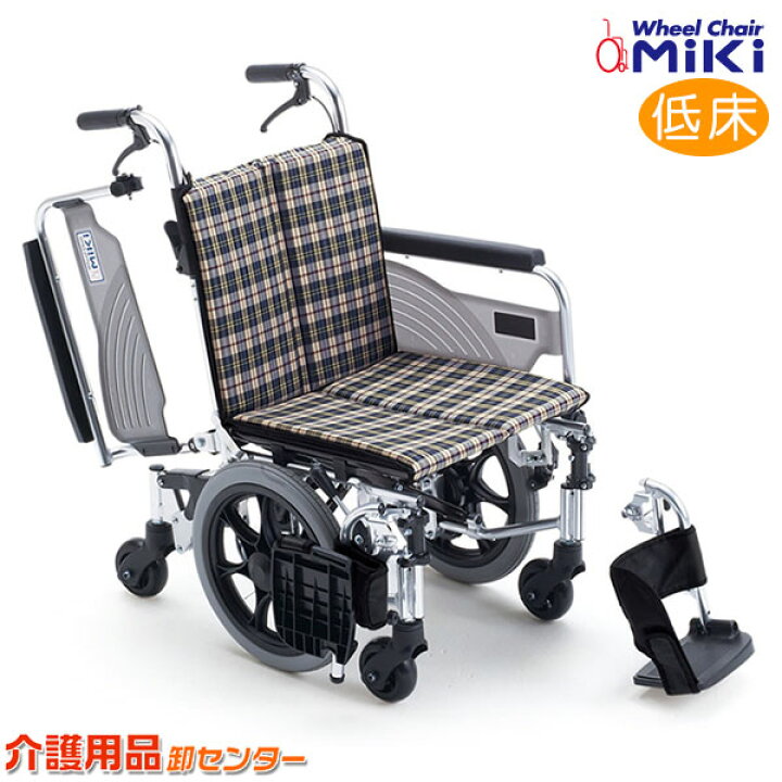 楽天市場】車椅子 折り畳み 【MiKi/ミキ Skit（スキット）六輪車 SKT-6 