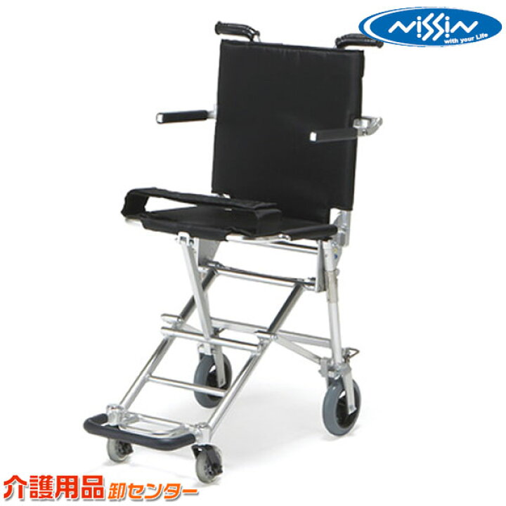 楽天市場】車椅子 軽量 折り畳み【日進医療器 NAH-207】介助式 車いす 