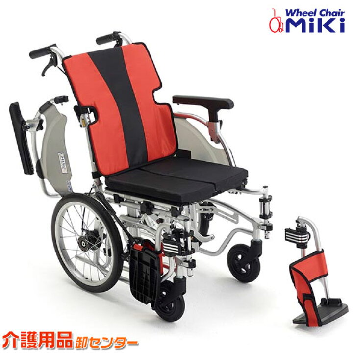 MIKI 車椅子 折りたたみ なつき 介助式 介護用 ミキ