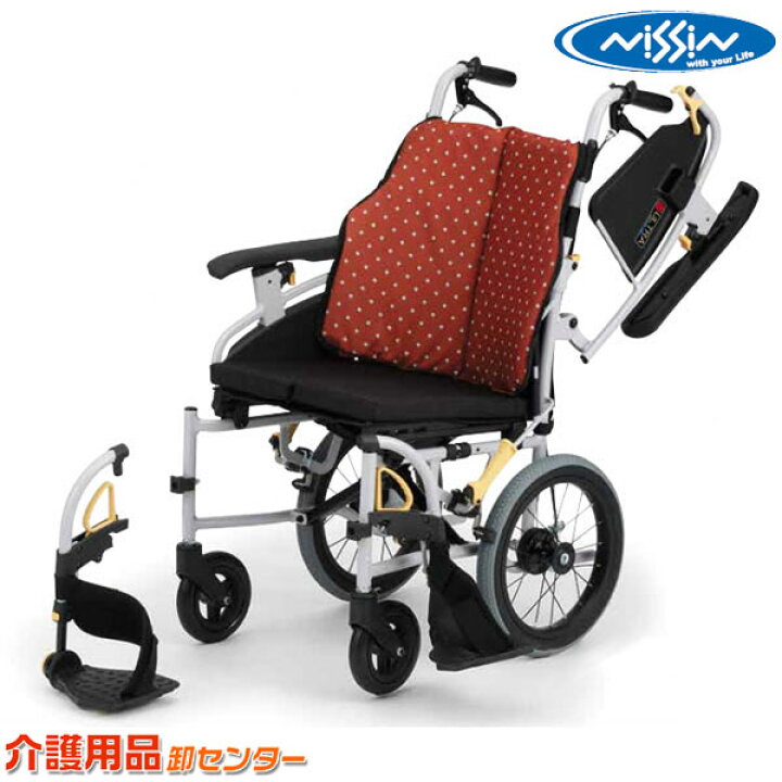 楽天市場】車椅子 折り畳み 【日進医療器 シン・ウルトラシリーズ NAH 