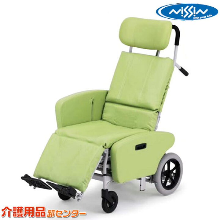 楽天市場】車椅子 【日進医療器 リクライニング NHR-15B】 介助式 