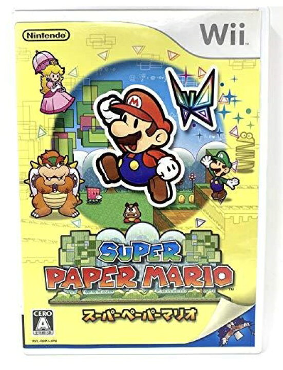 楽天市場】Wii ソフト 任天堂 Wiiソフト スーパーペーパーマリオ 