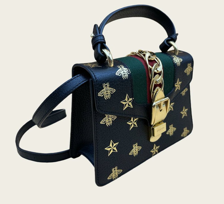 楽天市場】GUCCI グッチ シルヴィ ミニ ショルダーバッグ 2way 