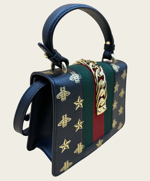 楽天市場】GUCCI グッチ シルヴィ ミニ ショルダーバッグ 2way 