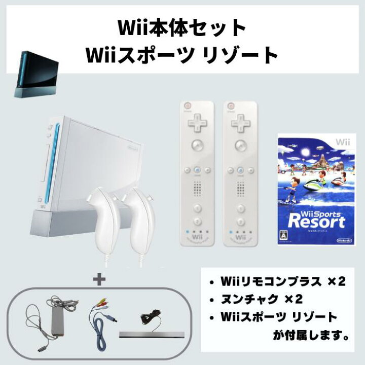 楽天市場】ソフトプレゼント☆ Wii 本体 選べるソフト スーパーマリオ 