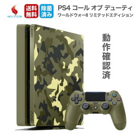 ソフトプレゼント★PS4 本体 CUH-2000AB CUH-2100AB CUH-2200AB プレステ4 SONY PlayStation4 ジェット・ブラック/グレイシャー・ホワイト/コール オブ デューティ 迷彩 特別デザイン すぐ遊べるセット 純正コントローラー付 【中古/動作品】
