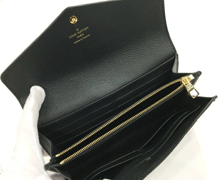楽天市場】新品同様LV ルイヴィトン ポルトフォイユ サラ アンプラント  