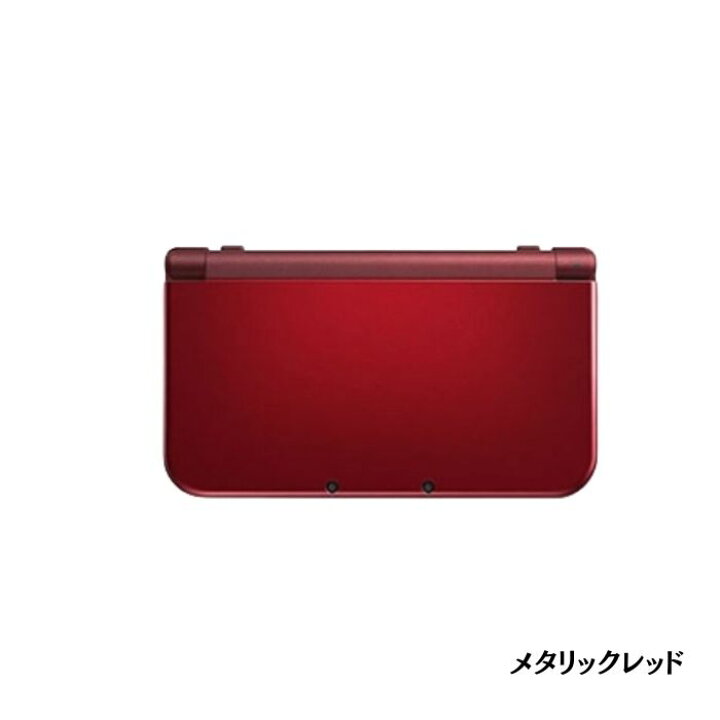New3DS LL メタリックレッド 本体 充電器付 初期化&動作確認済み 中古 
