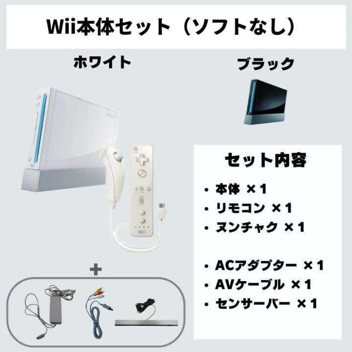 楽天市場】ソフトプレゼント☆ Wii 本体 選べるソフト スーパーマリオ 