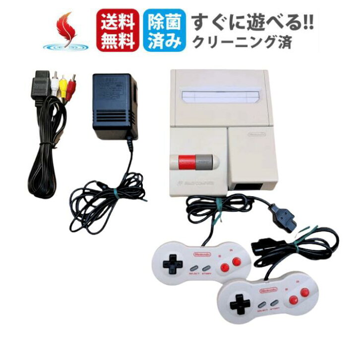 楽天市場】Nintendo FC ニューファミコン 本体 HVC-101 コントローラー 