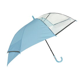 【楽天1位】ランドセルが濡れない傘 無地 3コマ 透明窓 スクール バックスライド 55cm ジャンプ 傘 手開き 子供 子供傘 小学生 キッズ 伸びる傘 スクール傘 反射帯 安全 トランスフォーム リュックが濡れない傘 濡れにくい 男の子 女の子 大きい 大きめ 軽い 軽量 黄色 青 黒