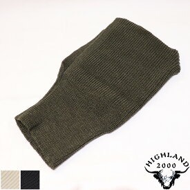 HIGHLAND2000（ハイランド2000）RIB BALACLAVA　HL-23FW-0023　 バラクラバ　ニット　帽子