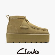 【SALE 10％OFF】CLARKS (クラークス) Meare WB ELVTD　26183805　メア WB ELVTD （メープルスエード）