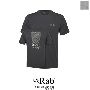 RAB�i���u�jMANTLE RIDGE TEE�@QCC-16�@�}���g�� ���b�W �e�B�[�@Hike & Trek�@Men's�@Mountaineering�@�x�[�X���C���[