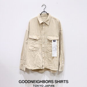 GOODNEIGHBORSSHIRTS�i�O�b�h�l�C�o�[�Y�V���c�jCLAYDYE RELAX FIT WESTAN SH 2(HLEX)�@GSW-014�@����