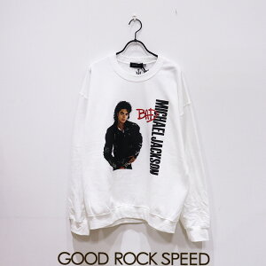 �ySALE 30��OFF�zGOOD ROCK SPEED�i�O�b�h���b�N�X�s�[�h�jMICHAEL JACKSON(KING OF POP)�@24MJK201W�@WHITE�@�}�C�P���W���N�\���@�v�����g