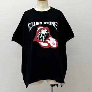GOOD ROCK SPEED�i�O�b�h���b�N�X�s�[�h�jROLLING STONES_BIG TEE(HLEX) ��55 �@BEN-RS01�@T�V���c ���� ���f�B�[�X �u���b�N HULLE�ʒ� BEN-RS01-BLK