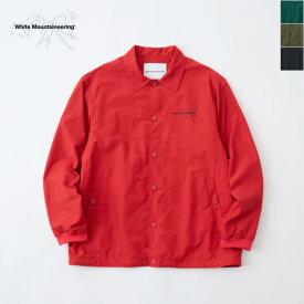 【SALE 10％OFF】whitemountaineering（ホワイトマウンテニアリング）WINDSTOPPER COACH JACKET　WM2573206　コーチジャケット　防⾵性　透湿性　耐⽔性　撥水加工　アウトドア