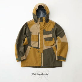 【SALE 10％OFF】whitemountaineering（ホワイトマウンテニアリング）GORE-TEX LUGGAGE JACKET　WM2573208　ラゲッジジャケット　防⾵性　透湿性　耐⽔性　GORE-TEX　マルチカラーデザイン