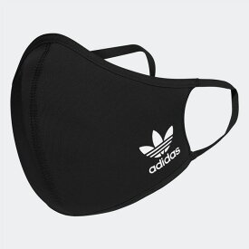 【スーパーセール 50％OFF】adidas originals (アディダス オリジナルス) フェイスカバー　HB7851　FACE COVERS M/L 3-PACK　3枚セット　ブラック