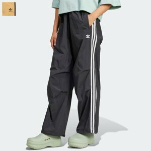 adidas originals (アディダス オリジナルス) レディース スリーストライプス ウーブン パラシュートパンツ 3 S PARA PANT JUJ70 ジャージ トレンド パンツ juj70-iy7251