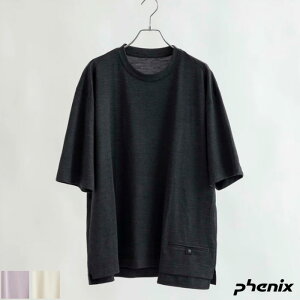 ySALE 30OFFzALKPHENIX iANtFjbNXjyMENSzWool Blend T-shirts WOL EAM24LS17@E[W[W[f fM hL hC TVc E[uh / 100% Wool Jersey / ANtFjbNX