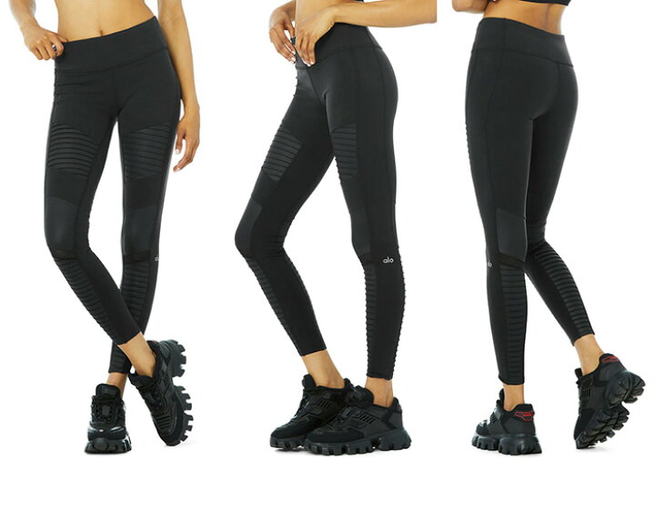 楽天市場】【SALE 40％OFF】ALO YOGA（アロ ヨガ）モトレギンス W5434R 
