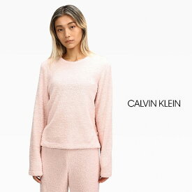 【スーパーセール 50％OFF】Calvin Klein Performance(カルバンクライン パフォーマンス) 　CK ONE ラウンジ ロングスリーブ クルーネック トップス 　QS6724　L/S CREW　レディース　ウィメンズ