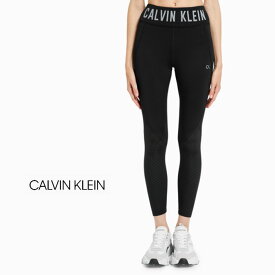 【スーパーセール 70％OFF】Calvin Klein (カルバンクライン)　 7/8ロゴレギンス　REF LOGO 7/8 TIGHT　4WS1L658　 ウィメンズ　レギンス　タイツ　ヨガ