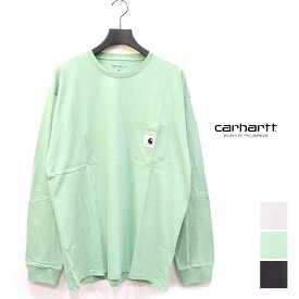 【SALE 40％OFF】CARHARTT WIP（カーハート）W' L/S POCKET T-SHIRT　I029071　レディース　ロンT　長袖