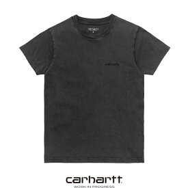 【SALE 40％OFF】CARHARTT WIP（カーハート）ウィメンズショートスリーブTシャツ　I029078　W' S/S MOSBY SCRIPT T-SHIRT　カットソー　半袖　クルーネック　レディース　ガーメントダイ