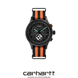【スーパーセール 50％OFF】CARHARTT WIP（カーハート）レンジシーアリードクロノグラフ　I029862　TIMEX X CARHARTT WIP RANGE C ALLIE　腕時計