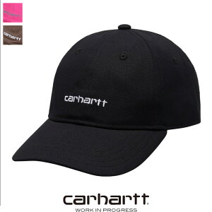 CARHARTT WIP�i�J�[�n�[�g�jCANVAS SCRIPT CAP�@I028876�@�L�����o�X�X�N���v�g�L���b�v�@���j�Z�b�N�X�@�X�q