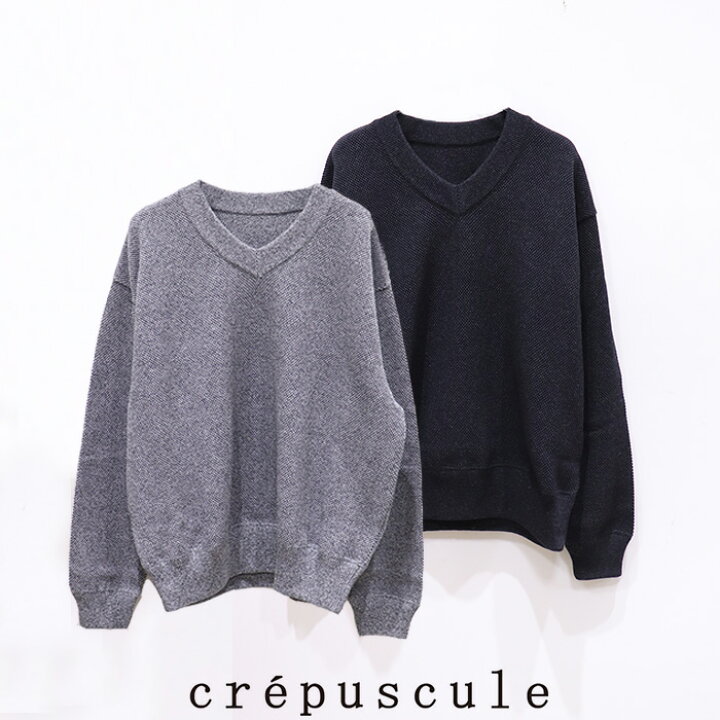楽天市場】crepuscule（クレプスキュール）MOSS STITCH V P/O 2403-001 
