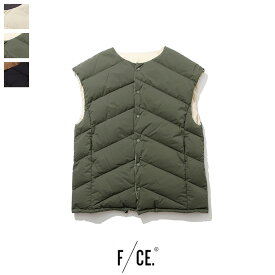 【SALE 40％OFF】F/CE(エフ　シーイー)　エフシーイー × ナンガ エフライト ダウンリバーシブル ベスト　FT DOWN REVERSIBLE VEST　FNA09212U0003　ダウンベスト