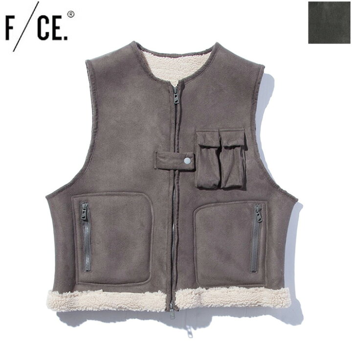 楽天市場】【SALE 20％OFF】F/CE(エフ シーイー) FAUX SHEARLING VEST 