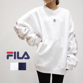 楽天市場 Fila トレーナー サイズ S M L S トップス レディースファッション の通販