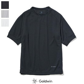 【SALE 40％OFF】GOLDWIN(ゴールドウィン) リポーズ Tシャツ（C3fit／メンズ）GC40301　Re-Pose T-Shirt　ハーフスリーブ　Tシャツ　トレーニング　リラックスタイム