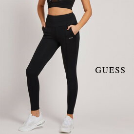 【スーパーセール 50％OFF】GUESS（ゲス）エレンロゴレギンス　O1BA77KA9A2　Ellen Logo Leggings　01BA77KA9A　ウィメンズ　レディース　ヨガ　トレーニング　ストレッチ　デイリーユース