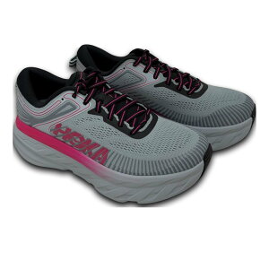 HOKA ONE ONE�i�z�J �I�l�I�l�j BONDI7 �{���_�C7 �X�j�[�J�[ ���f�B�[�X �E�H�[�L���O �ʋC�� ���K MINERAL BLUE / RHUBARB �u���[�n 1110519