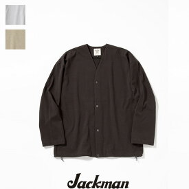 【SALE 20％OFF】JACKMAN（ジャックマン）グレースカーディガン　JM8238　Grace Owners Cardigan　カーディガン　メンズ