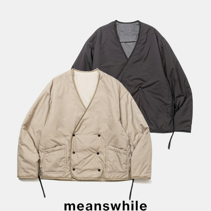 楽天市場】【SALE 30％OFF】meanswhile (ミーンズワイル)Padding 