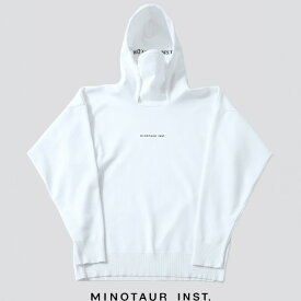 【SALE 40％OFF】MINOTAUR INST.（ミノトール）テックニットマスクフード　2101KN01TECH　TECH KNIT MASK HOOD　パーカー　フーディ　ニット