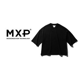 【SALE 50％OFF】MXP（エムエックスピー）レディース ミディアムドライジャージ ビッグティー(レディース)/ブラック/ MXP/BIG TEE/K #Tシャツ 消臭 マキシフレッシュ