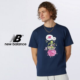 【スーパーセール 50％OFF】new balance (ニューバランス) 　NB Athletics Artist Levitzo　Tシャツ　MT13562　NGO　メンズ　カットソー　半袖　クルーネック　LISTER