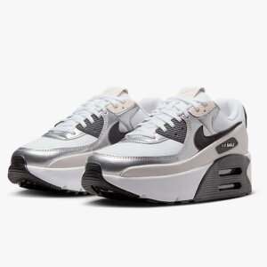 NIKE(iCL)iCL GA }bNX 90 LV8@IB0170@EBYV[Y@@WHITE/BLACK-PHANTOM-METALLIC SILVER